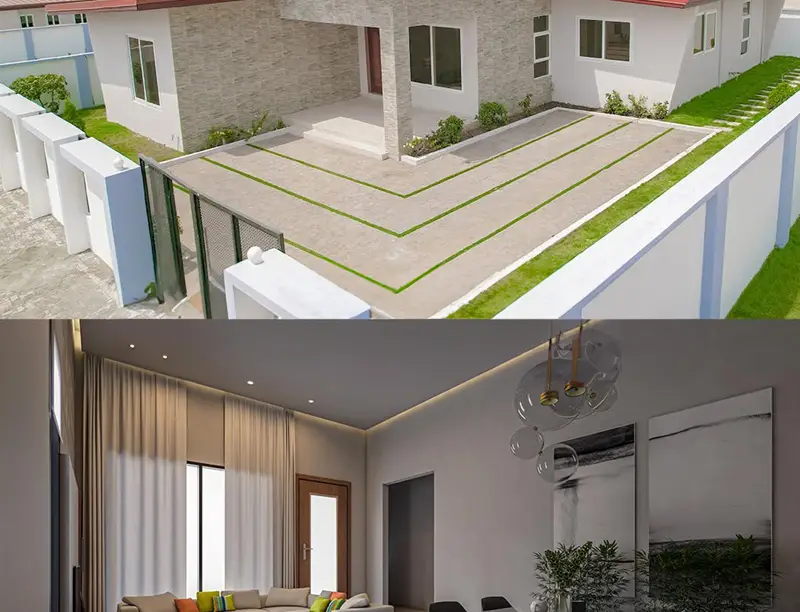 Sophisticated 3-Bedroom Detached Residence with Income Potential – East Legon Hills